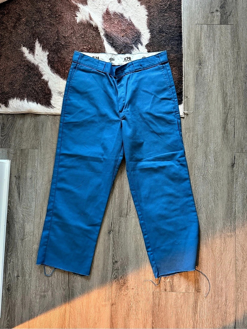 Dickies 874 Original Fit Blue Work Pants Waist 36